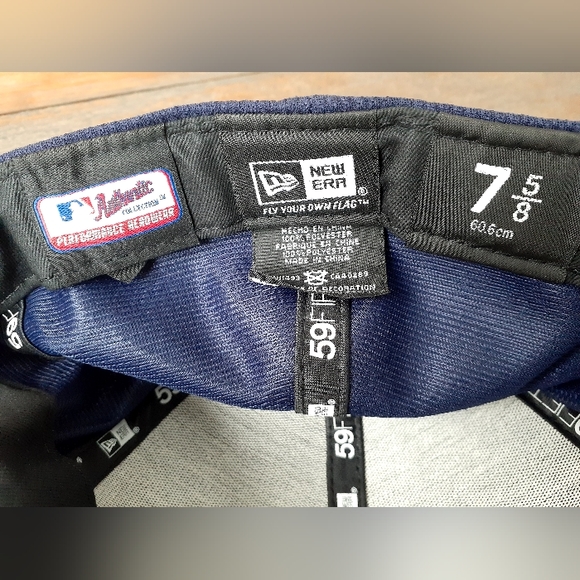 ⚾️59fifty New Era Atlanta Braves American Flag Hat/Cap Preowned - Picture 4 of 4